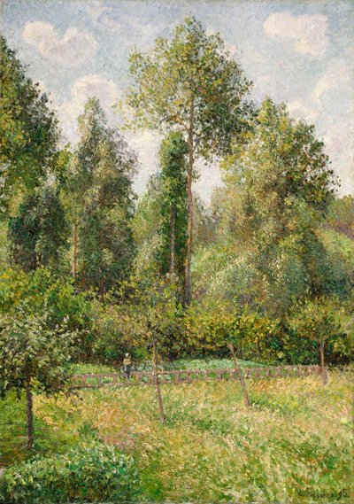 Álamos, Eragny de Camille Jacob Pissarro